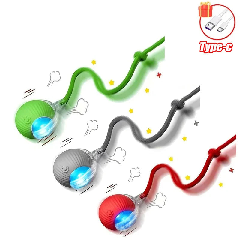 Automatic Rolling Cat Ball