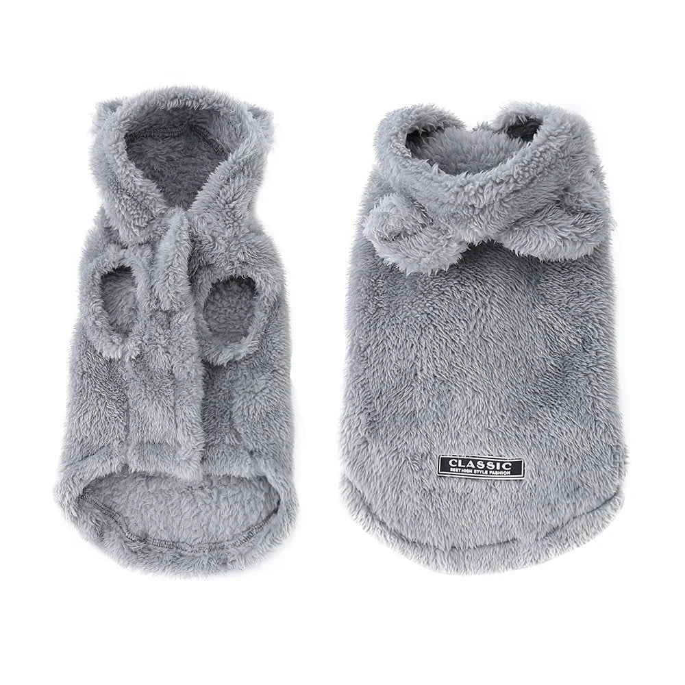 Winter Fleece Pet Hoodie