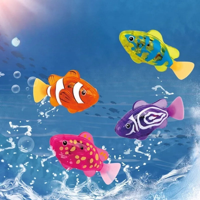 LED Swimming Fish Toy